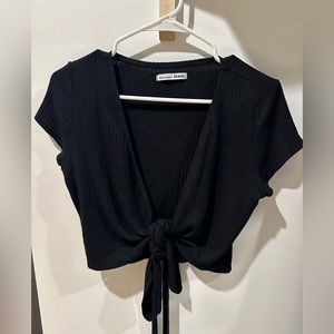 REFORMATION Adjustable Tie Top